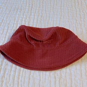 Lonely Ghost bucket hat - rust colored